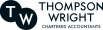 Thompson Wright Logo - Blue
